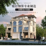 新农村兄弟双拼豪华住宅别墅设计图纸_乡村自建房子豪华大气CAD设计图源码下载