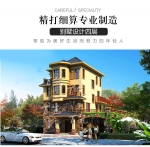 别墅设计图纸_四层欧式农村自建房设计图_乡村三层半豪华楼房CAD设计图源码下载