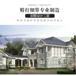 欧式二层别墅设计图纸_乡下农村两层自建楼房外置厨房全套CAD设计图源码下载