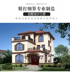 新农村乡下小别墅设计图纸_8米8宽自建房面窄房屋全套施工图CAD设计图源码下载