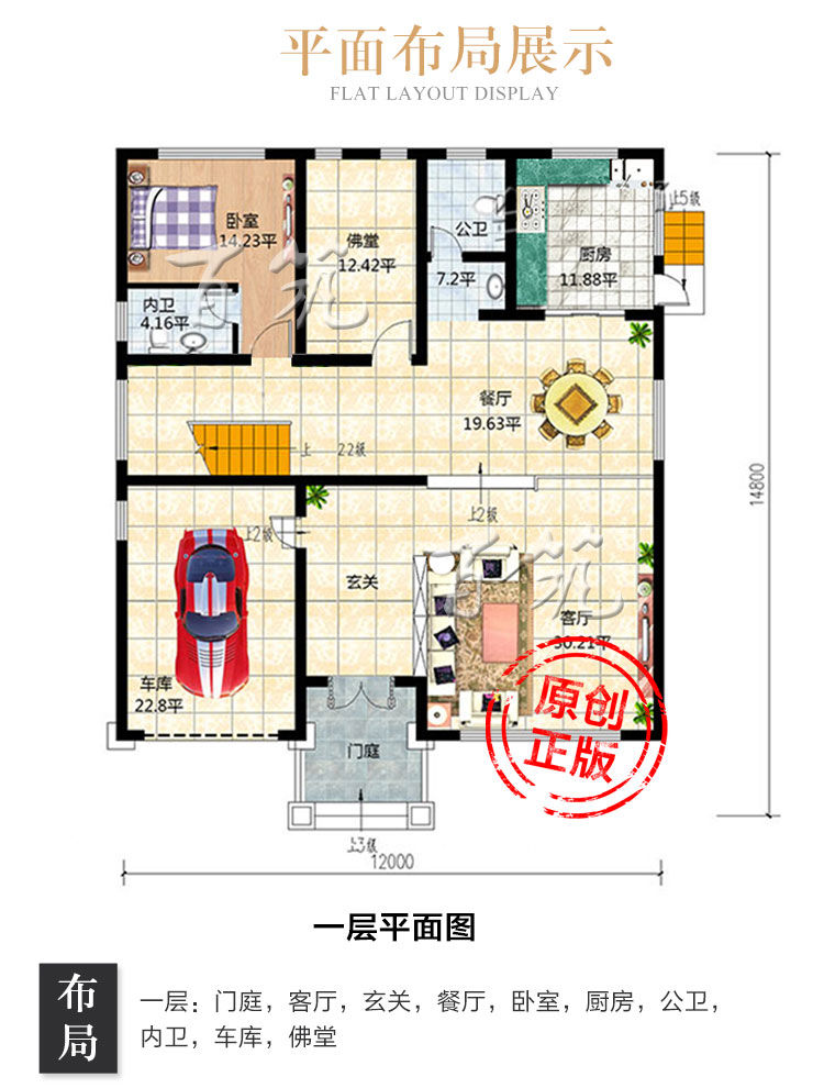 新160平方米农村别墅设计图纸_三层欧式乡下豪华自建房施工图CAD设计图3