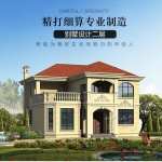 新农村新款二层别墅设计图纸_乡村盖自建房屋水电施工图全套CAD设计图源码下载