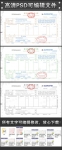 新版增值税专用发票PSD模板机打发票格式