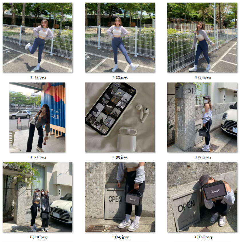 台湾健身女教练套图素材_蜜桃臀身材有健身生活照 美食旅游视频图2