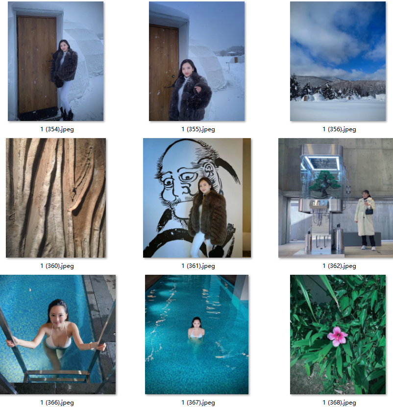 英国美女套图混血儿女生生活照_职业模特经常参加各种画展视频图6