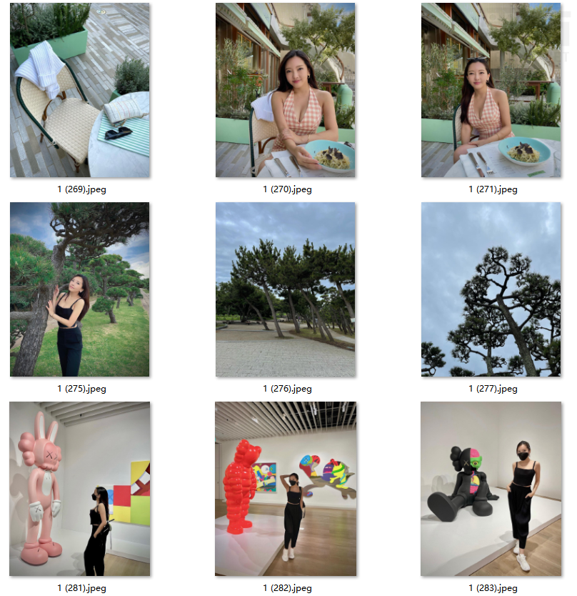 英国美女套图混血儿女生生活照_职业模特经常参加各种画展视频图8