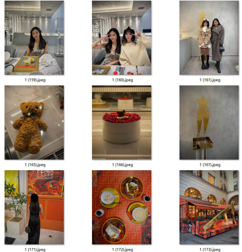 英国美女套图混血儿女生生活照_职业模特经常参加各种画展视频图11