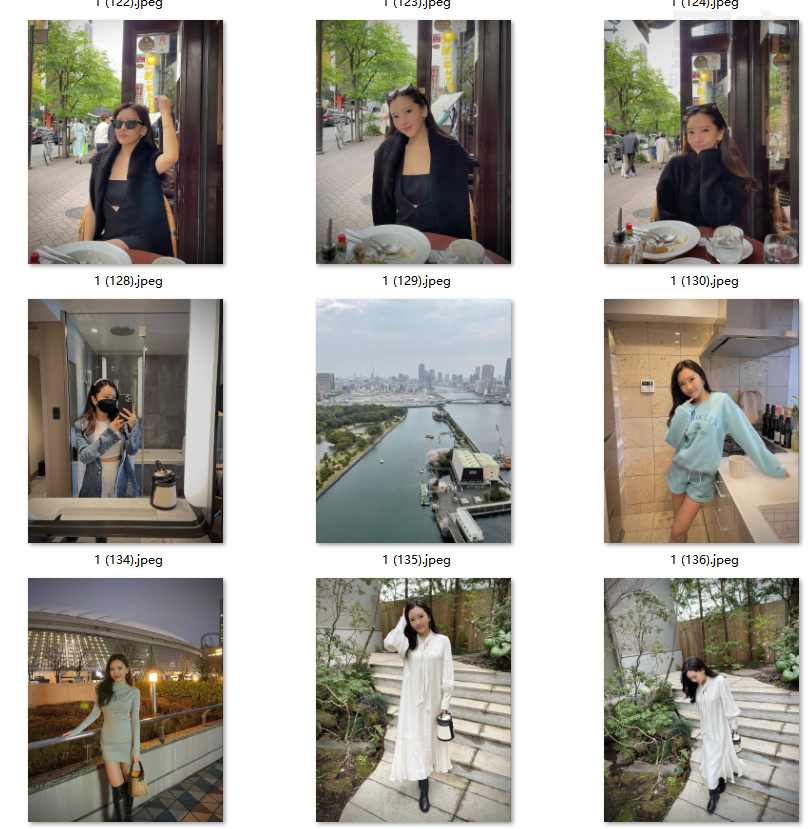 英国美女套图混血儿女生生活照_职业模特经常参加各种画展视频图12