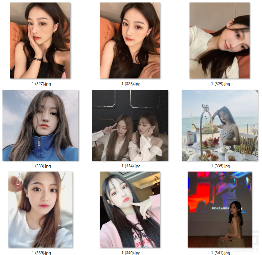 年轻美女套图素材_爱消费和购物旅游 度假 运动闺蜜聚餐等视频图11