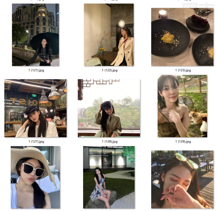 美女生活照套图素材_有钱白富美旅游度假 四季衣服闺蜜视频图9
