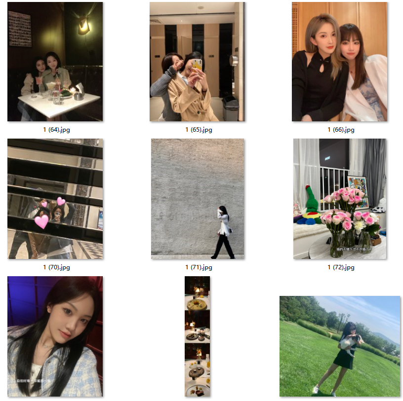 美女生活照套图素材_有钱白富美旅游度假 四季衣服闺蜜视频图16