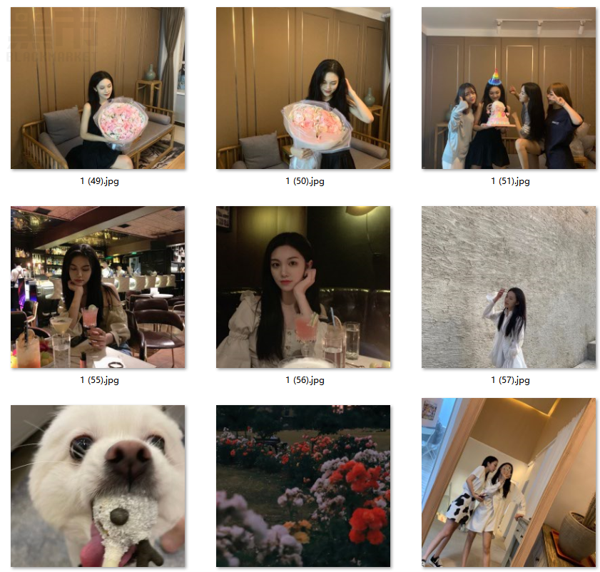 美女生活照套图素材_有钱白富美旅游度假 四季衣服闺蜜视频图17