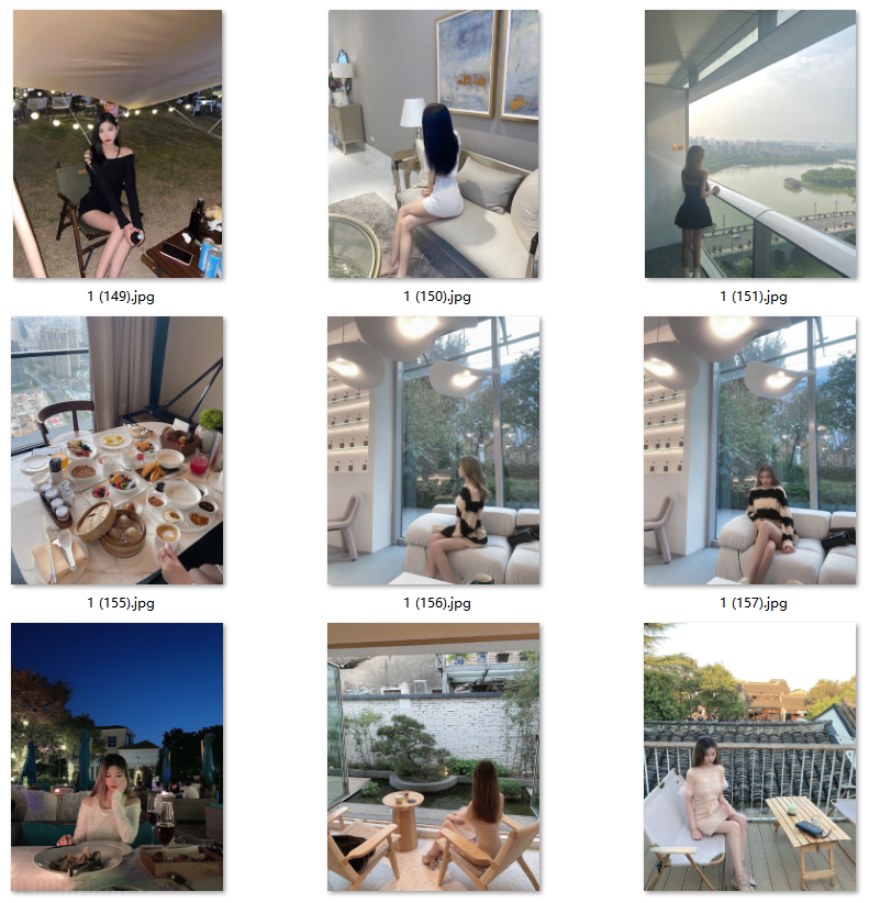 白富美美女套图素材_身材好个人拍摄取景较多 基本都是吃玩视频图2
