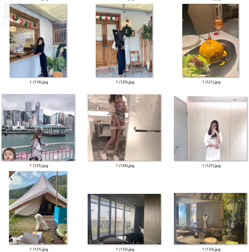 白富美美女套图素材_身材好个人拍摄取景较多 基本都是吃玩视频图4