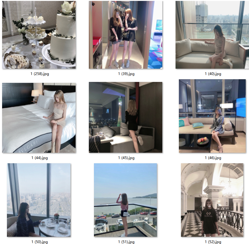 白富美美女套图素材_身材好个人拍摄取景较多 基本都是吃玩视频图11