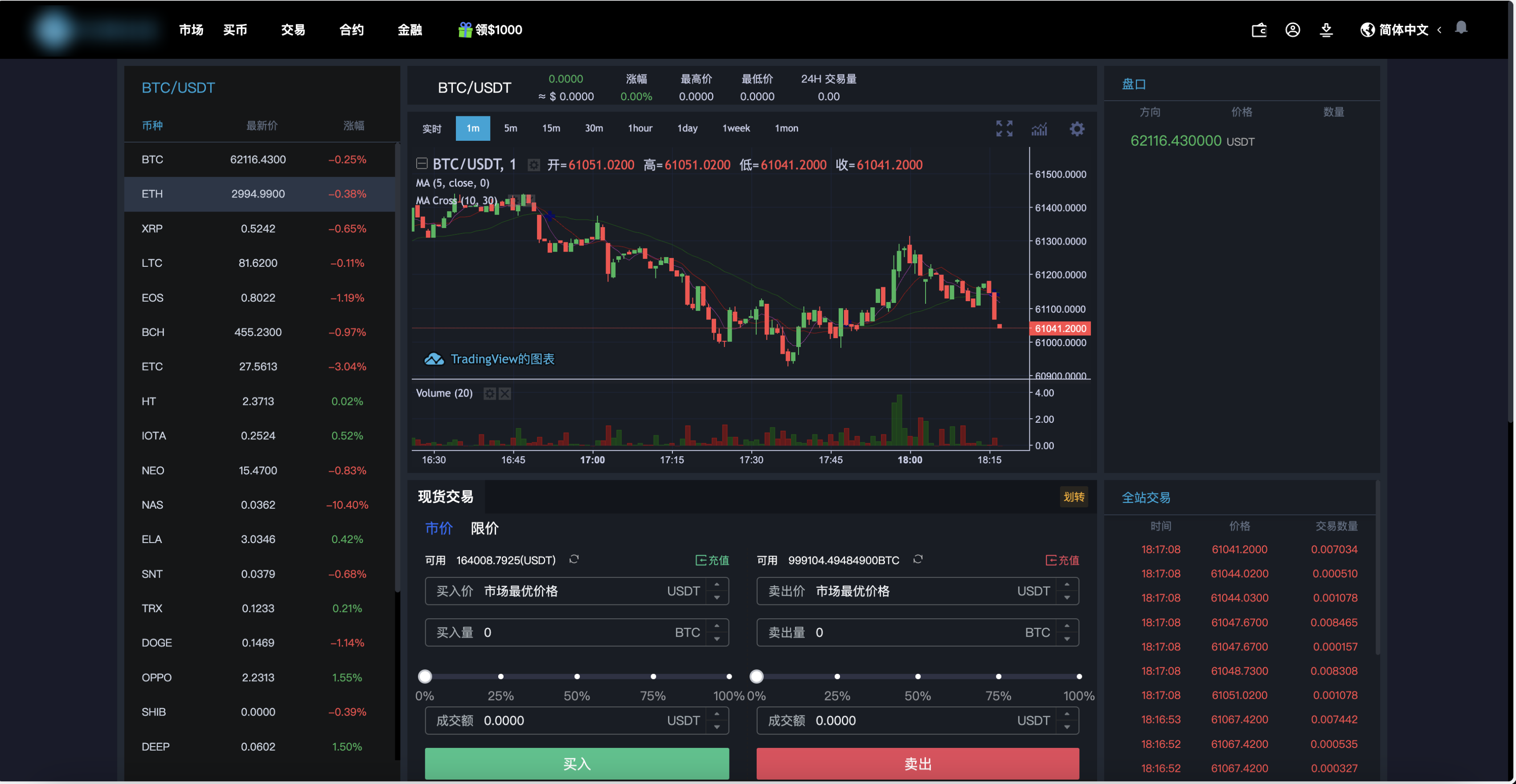多语言交易所源码-八国语言区块链交易所源码图2