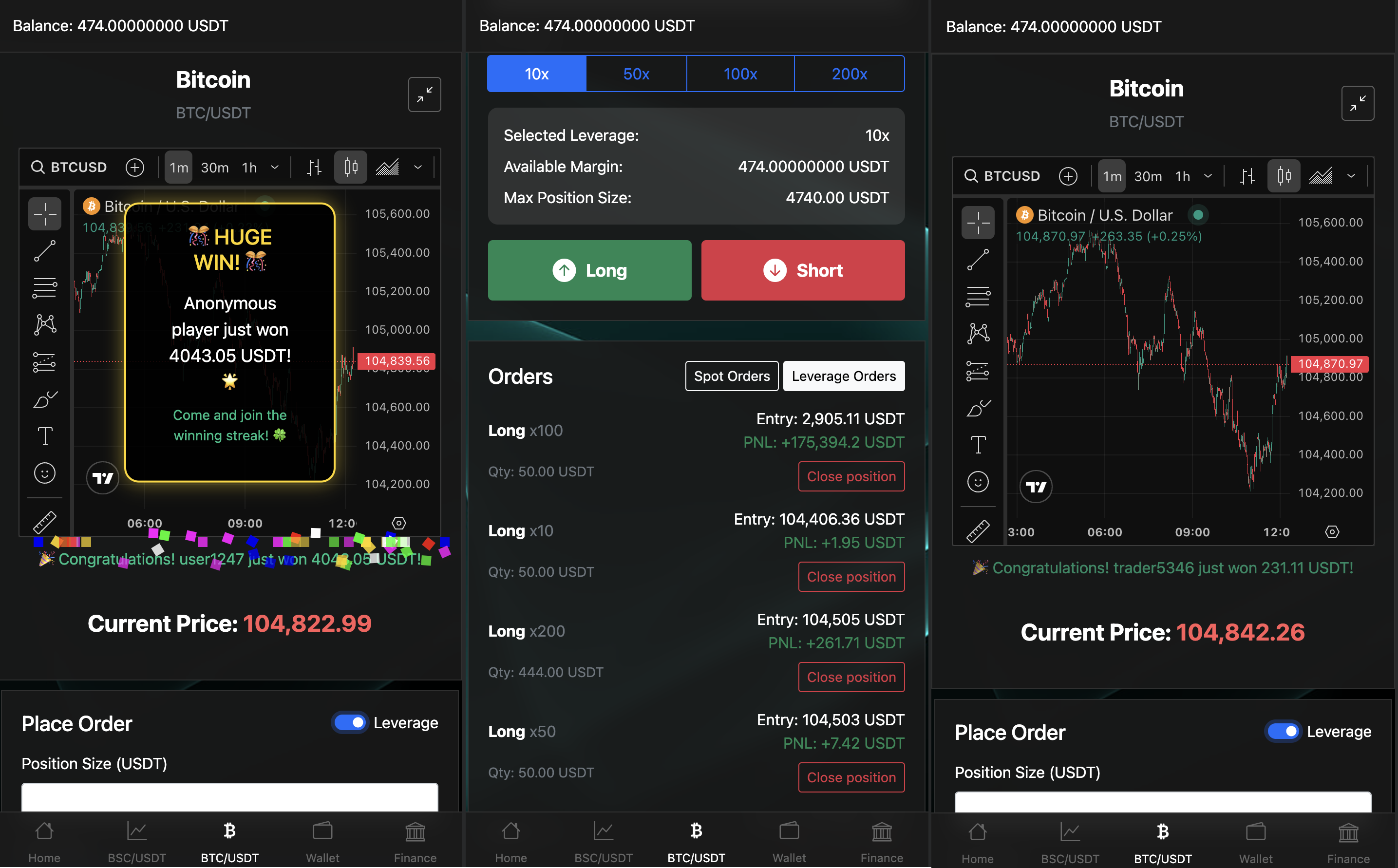 全新投资理财微交易源码 微盘投资理财源码 虚拟币交易所源码-现货交易+杠杆交易+完美k线+代理