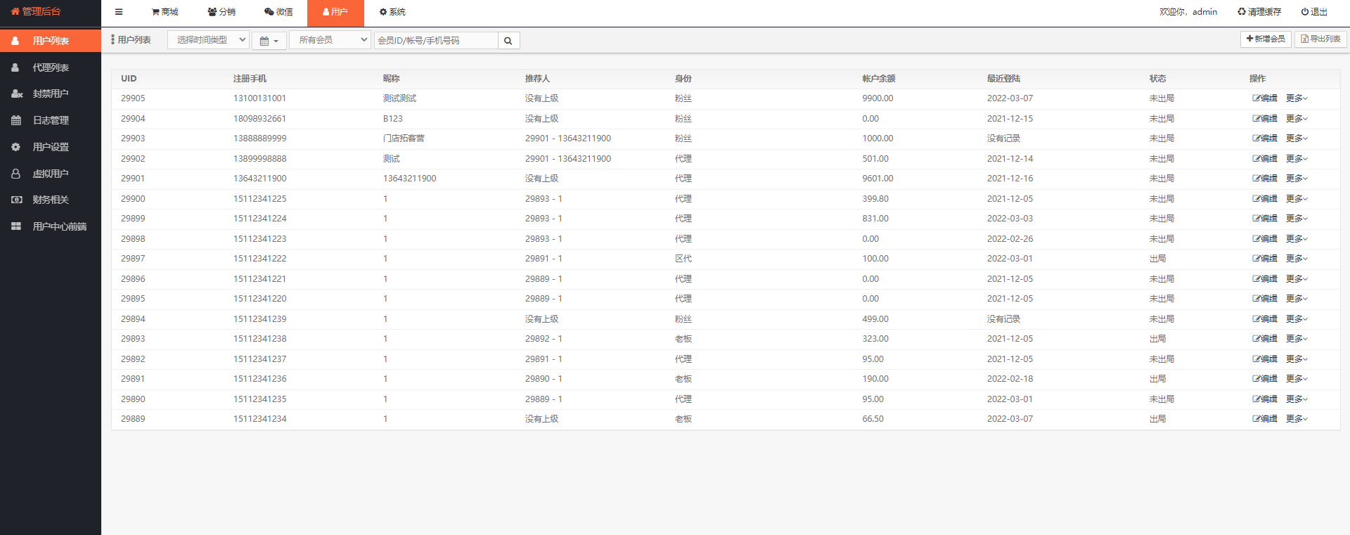 美丽天天秒2+1链动新零售模式源码-2+1链动模式商城源码图12
