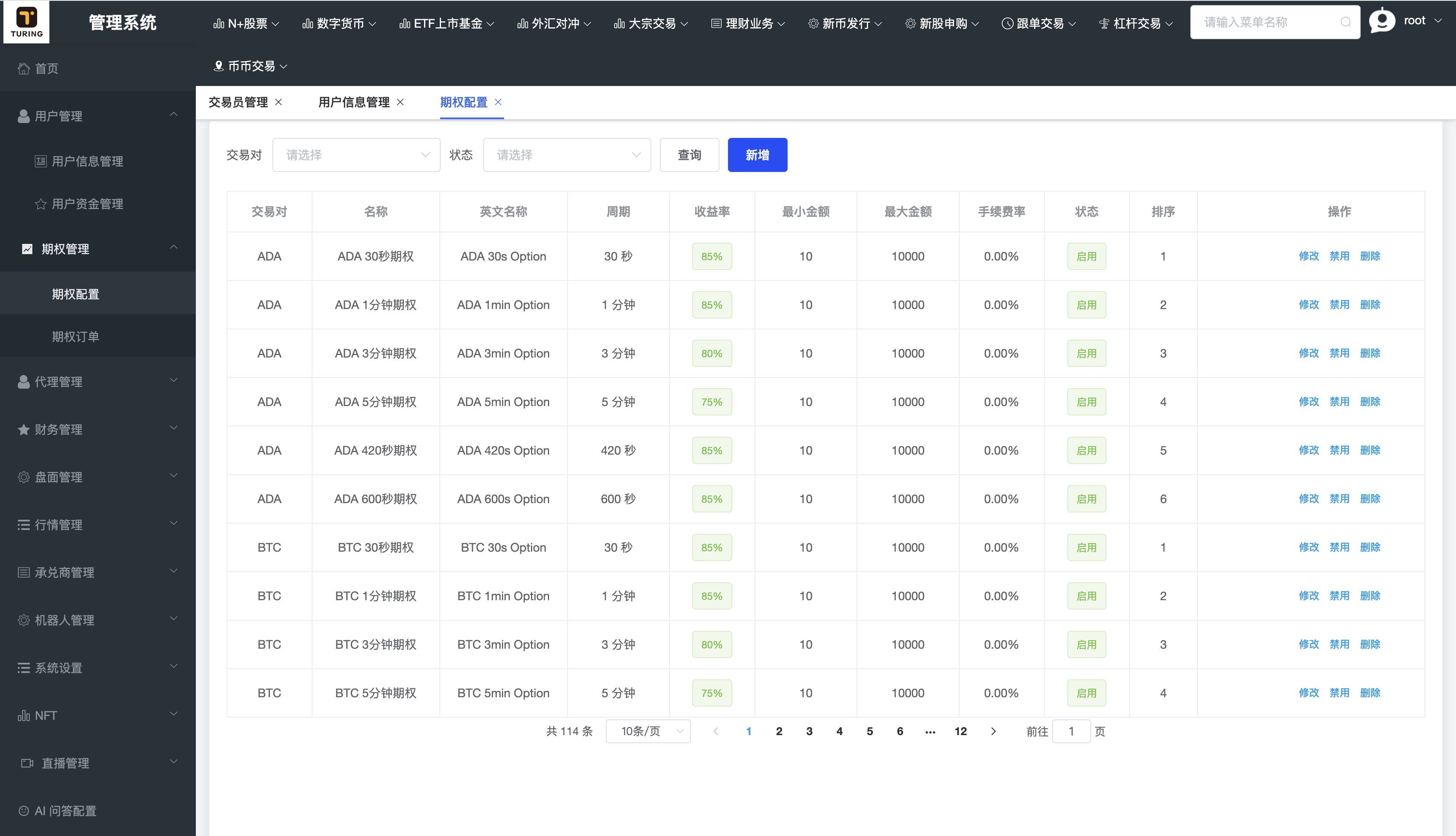 综合股票交易所源码-区块链交易所源码-dapp交易所源码图19