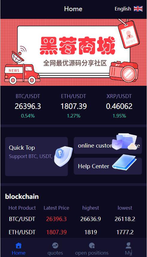 .net区块链交易所源码-多语言微盘交易源码-微交易系统源码图2