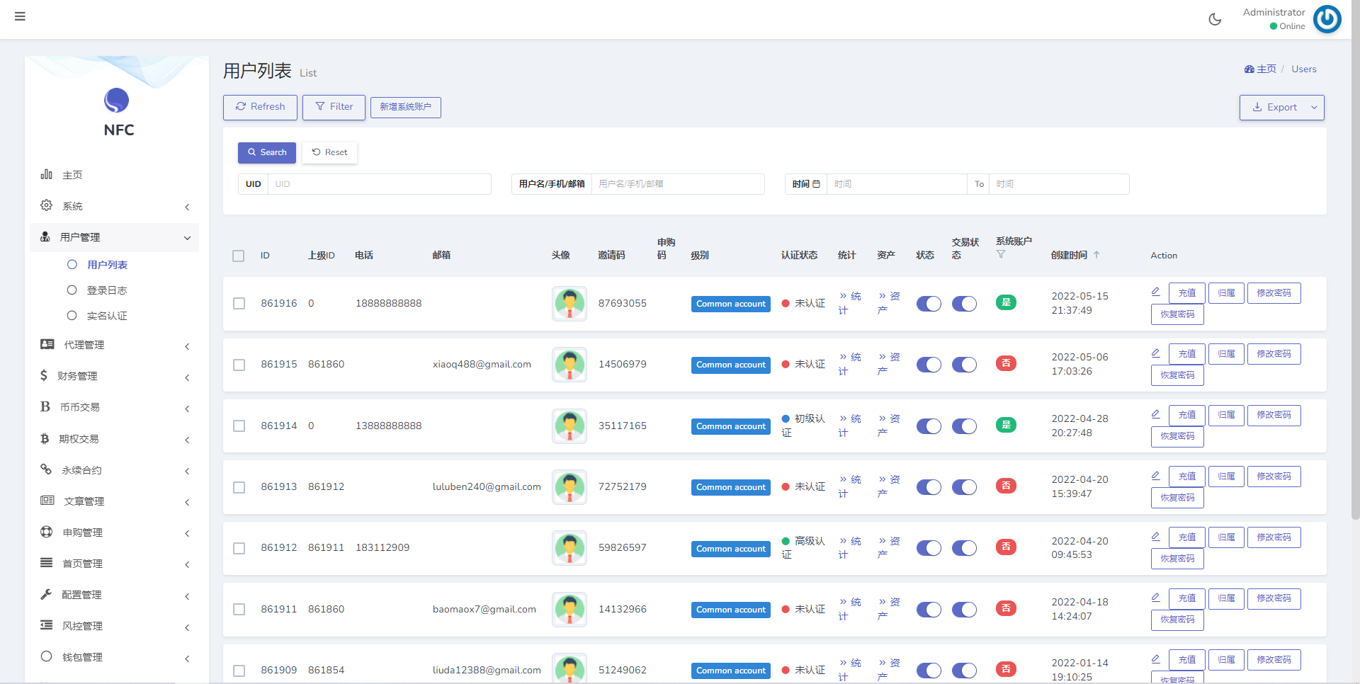 16国语言区块链交易所源码-多语言交易所系统源码图9
