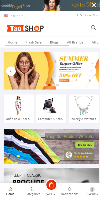 二开版跨境电商系统-多语言海外跨境电商源码图8