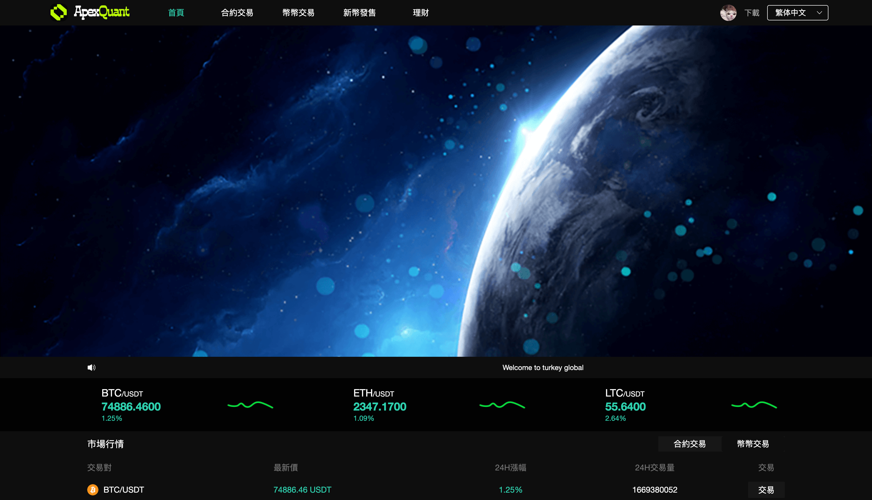 加密货币交易所源码-演示图_13